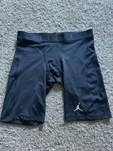 Jordan Men&#39;s Dri-FIT Sport Compression Shorts Black Size XXL Pocket Active - $34.99