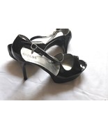 Guess SHARLENE High Heel Platform Pumps Sandals Black Patent Size 8.5  - £15.56 GBP