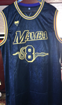 Kobe Bryant Mamba Basketball #8 Fan Unisex Classic Stitched Jersey  XXXL - £54.27 GBP