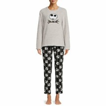 Disney Jack Skellington Nightmare Christmas Ladies 2 Piece Pajamas PJ Se... - £39.92 GBP