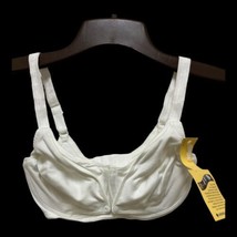 34DD 458 Nwt Center Open White Leading Lady Cotton Nursing Maternity Bra New - £15.23 GBP