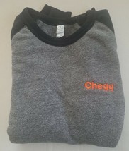 Chegg Embroidered Logo Men&#39;s Medium Sweatshirt - $14.31