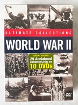 World War II Ultimate Collections 10 DVD Set 2006 A&E Television History.com - $18.95