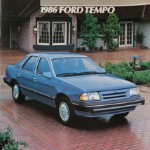 1986 Ford TEMPO sales brochure catalog US 86 Sport GL LX - £4.50 GBP