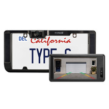HD Solar-Powered Backup Camera with 6&quot; HD Monitor and Adjustable Lens - $280.50