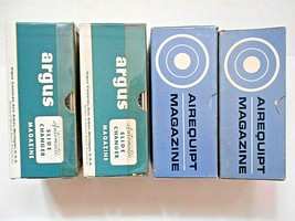 Lot of 4 Airequipt/Argus Magazines for 35mm slides holds 36 slides each - $11.87