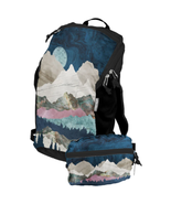 ChicoBag Travel Pack rePETe Print Compact Recycled Backpack Eco-Friendly - $47.52 CAD