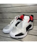 Air Jordan 37 XXXVII Low DQ4122-100 White Black Siren Red READ - $98.01