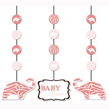 Wild Safari Fancy Hanging Cutouts Baby Shower Party Decorations Danglers... - £3.28 GBP