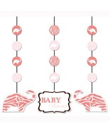 Wild Safari Fancy Hanging Cutouts Baby Shower Party Decorations Danglers... - $80.10 MXN