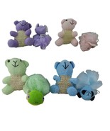 4 Piece Children&#39;s Animal Bath Sponge Loofah Random Designs Free Shipping - £6.18 GBP