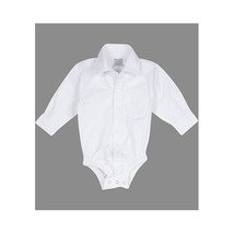 Matching Tie Guy ON1 - White Collared One Piece - 0 to 3 Month - £65.26 GBP