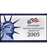 2005 Proof Set -  11 coins Mint in Lucite Case with Coai - $27.34 CAD