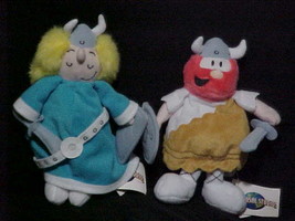 Hagar and Helga Bean Bag Plush Toys With Tags Universal Studios 1999 - $24.74