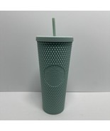 1 (one) Starbucks Holiday 2021 Mint Green 24oz Studded Cold Cup Tumbler ... - £23.66 GBP