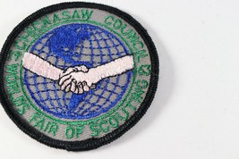 Vintage 1963 Chickasaw Council World&#39;s Fair Boy Scouts of America BSA Patch - £9.09 GBP