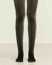 BCBGENERATION Shimmer Sparkle Metallic Glitter Tights BCBG Generation Large - £9.47 GBP