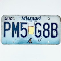  United States Missouri Show Me State Passenger License Plate PM5 G8B - $16.82