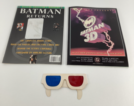 DC Comics Batman Returns Magazine 3D Graphic Novel Comic Book Glasses Vi... - $29.65