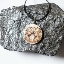 Necklace for women Gemini  horoscope necklace,  zodiac sign necklace,unique hand - £51.95 GBP