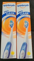 2 - Arm &amp; Hammer Spinbrush Pro Series Daily Clean Battery Toothbrush Sof... - £17.41 GBP