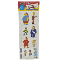 THE SIMPSONS POP OUT PEOPLE 9 CHARACTERS 2 BACKGROUNDS NEW SEALED MARTIN... - $6.65