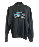 Jerzees NuBlend Camp Paradise Valley Hoodie Sweatshirt Medium Gray Pullo... - $260.90 MXN