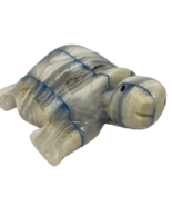 Artisan Made Natural Stone Onyx Carved Turtle Pakistan - $37.99