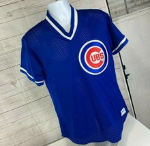 Vintage Chicago Cubs Blue Pullover Jersey Majestic Adult Large 1980s Usa - £54.74 GBP