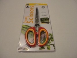 2x 5 Blade Multi-Purpose Steel Scissor Mince Cut Kitchen Gadget 8&#39;&#39; Handy Tool - £12.37 GBP