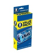 ORBIT Peppermint Sugarfree Chewing Gum Bulk, 8 Packs of 14-Pieces, Case ... - $83.53