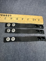 3 Pack Duty Nylon Web Snap Close Belt Keepers 2" Belt - $5.94