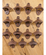 15 Rustic Cast Iron OPEN HERE Wall Mounted Beer Bottle Openers *READ DES... - $372.23 MXN