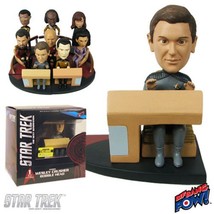 Star Trek Next Generation Wesley Build-a-Bridge Deluxe Bobble Head ConEx... - £31.97 GBP