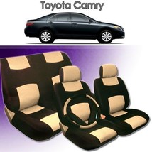 2005 2006 2007 2008 For Toyota Camry PU Leather Seat Cover - £37.39 GBP