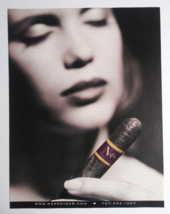 1998 Napa Woman Smoking Cigar Klycinski Tobacco Vintage Magazine Cut Pri... - $7.99