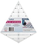 TrueCut, Triangle Kite Ruler, Innovative Ruler Track and Cutter Guide Sy... - £11.85 GBP
