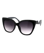Quadrat Katzenaugen Sonnenbrillen Damen Schmetterling Form Nieten Top UV 400 - $13.41 - $15.49