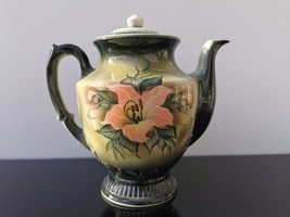 Old Vintage USSR Large Porcelain Ceramic Tea Pot Chicago Soviet Teapot 60&#39;s Rare - £29.54 GBP