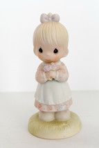 Precious Moments   Mommy I Love You   Girl With Flowers  112143 - $14.13