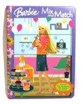 Barbie Mix And Match Flip Book 2008 Preowned - £3.12 GBP
