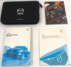 2009 Mazda CX-9 Owners Manual Set with Case OEM B04B59008 - $22.49