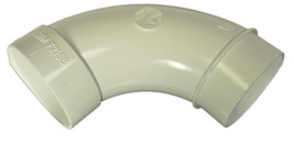 Central Vacuum PVC 90 Degree Elbow Male/Female End 06-0642-05 - £3.23 GBP