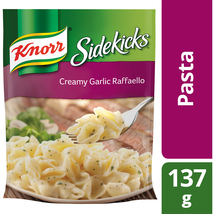 12 Pouches Of Knorr Sidekicks Creamy Garlic Raffaello Pasta 137g / 4.8 o... - £35.57 GBP