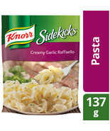 12 Pouches Of Knorr Sidekicks Creamy Garlic Raffaello Pasta 137g / 4.8 o... - £34.92 GBP