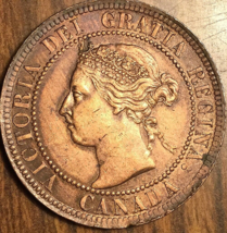 1901 Canada Large Cent Penny Coin - £14.12 GBP