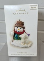 Hallmark Keepsake Ornament 2008 Snow Buddies Series #11 Snowman White Fo... - $9.00