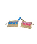 Moroccan coin purse with pom poms, Moroccan pom pom clutch,  Pom pom clutch - $136.84 MXN