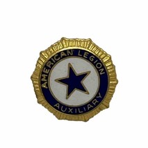American Legion Auxiliary USA Veterans Patriotic Enamel Lapel Hat Pin Pi... - £4.76 GBP