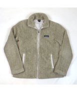 Patagonia Womens Los Gatos Full Zip Jacket Brown Teddy Fleece Size Small - $40.73 CAD